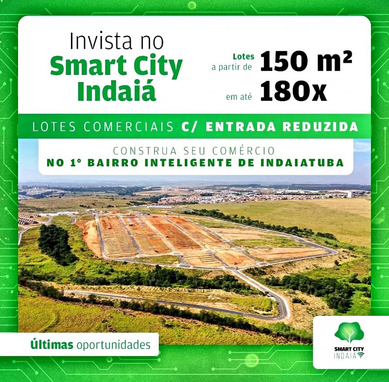 Terreno - Lanamentos - Smart City Indaia - Indaiatuba - SP