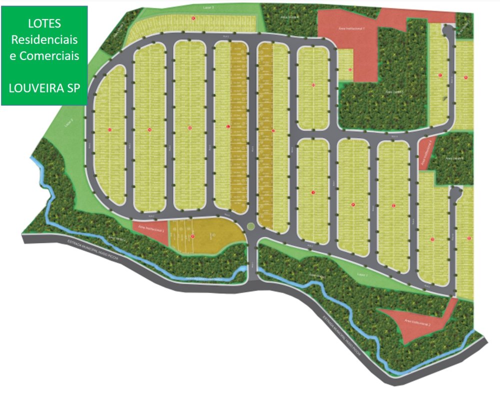 Lote - Lanamentos - Residencial Burch - Louveira - SP